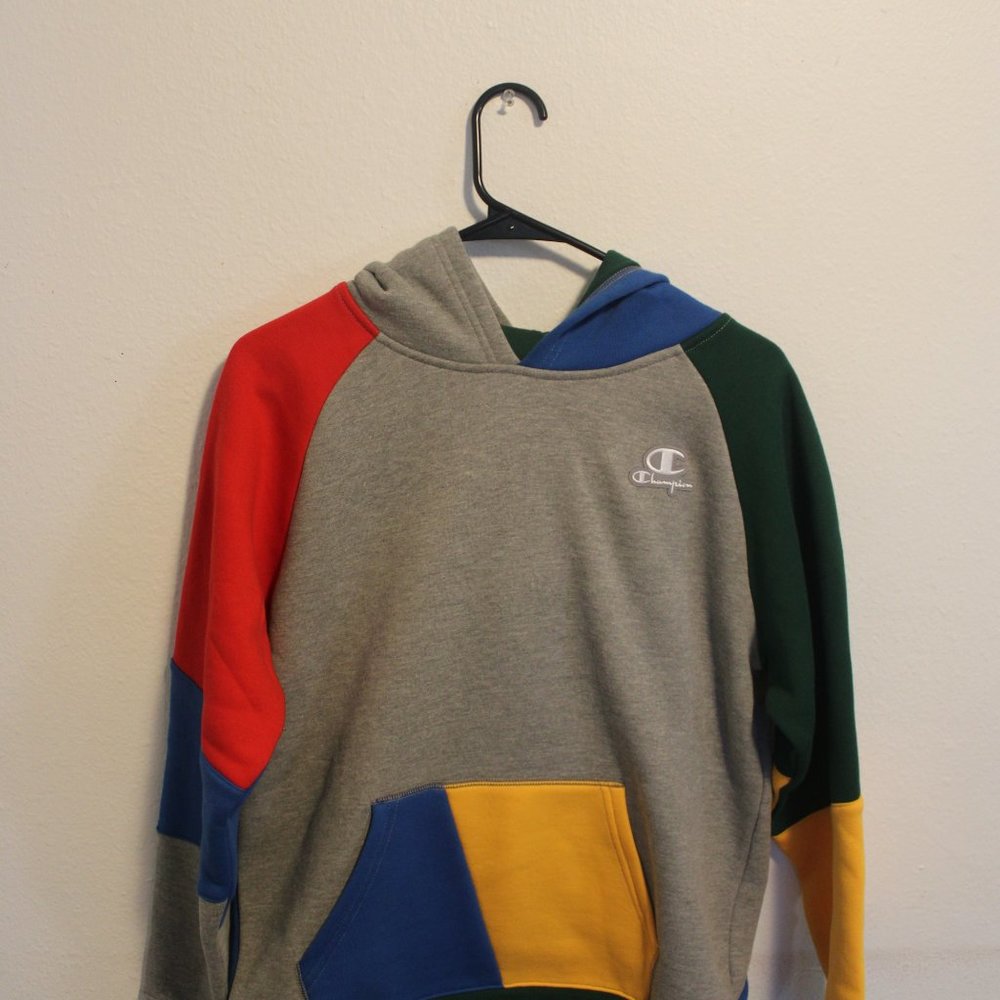 Champion Cut & Sew Color Blocked Hoodie - Picture 2 of 11